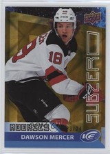 2021-22 Upper Deck Ice Sub Zero Rookie Gold 23/24 Dawson Mercer #SZ-55 0ko