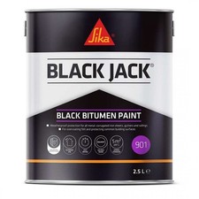 901 Black Bitumen Paint | Everbuild Black Jack | Weatherproof Protection |