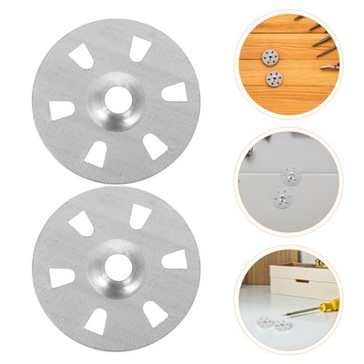 #ad #ad 500pcs Insulation Fixing Washer: Metal Six Hole Disc For Foam Board Plaster $54.33