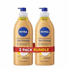 NIVEA Skin Firming Melanin Beauty and Hydration Body Lotion PACK OF 2