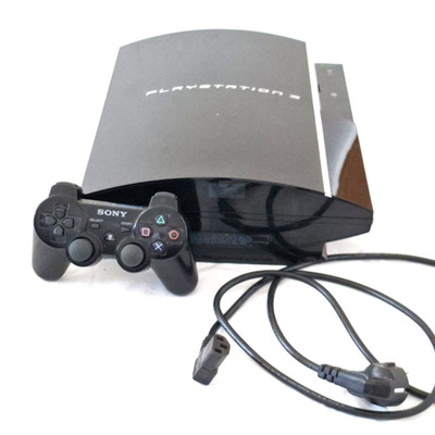Sony PlayStation 3 (PS3) Fat 40GB   Piano Black,  inkl  Controller