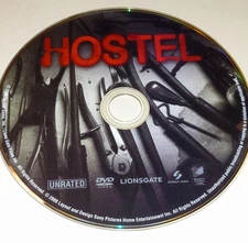 Hostel Unrated Widescreen Cut Sick and Twisted Unrated DVD DISC ONLY--NO CASE