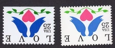 Scott #2440 2441 Love Birds Single Stamps - MNH #9