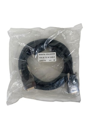 Nottrot STA-VG701B VGA Monitor Cable 15-pin Male/Male Connectors - 3m **New**