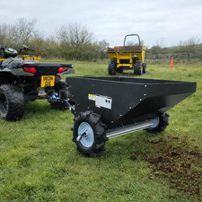 ATV Manure Spreader for Quad Bikes - Efficient Compact Muck Spreader