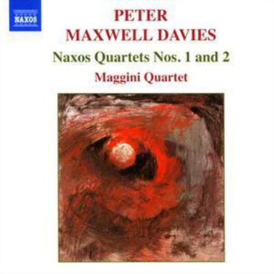 Peter Maxwell Davies Naxos Quartets Nos. 1 and 2 (Maggini Quartet) (CD) Album