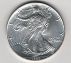 1993 WALKING LIBERTY AMERICAN EAGLE .999 FINE SILVER DOLLAR COIN 1oz. $1 USA