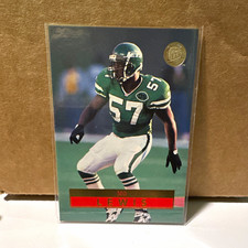 Fleer 1995 Fleer Rookie Mo Lewis #110 New York Jets NFL Football Card. rookie card picture
