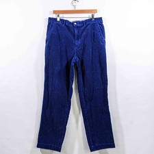 Polo Ralph Lauren Corduroy Pants 35 x 32 VTG 90s Y2K Preppy Streetwear