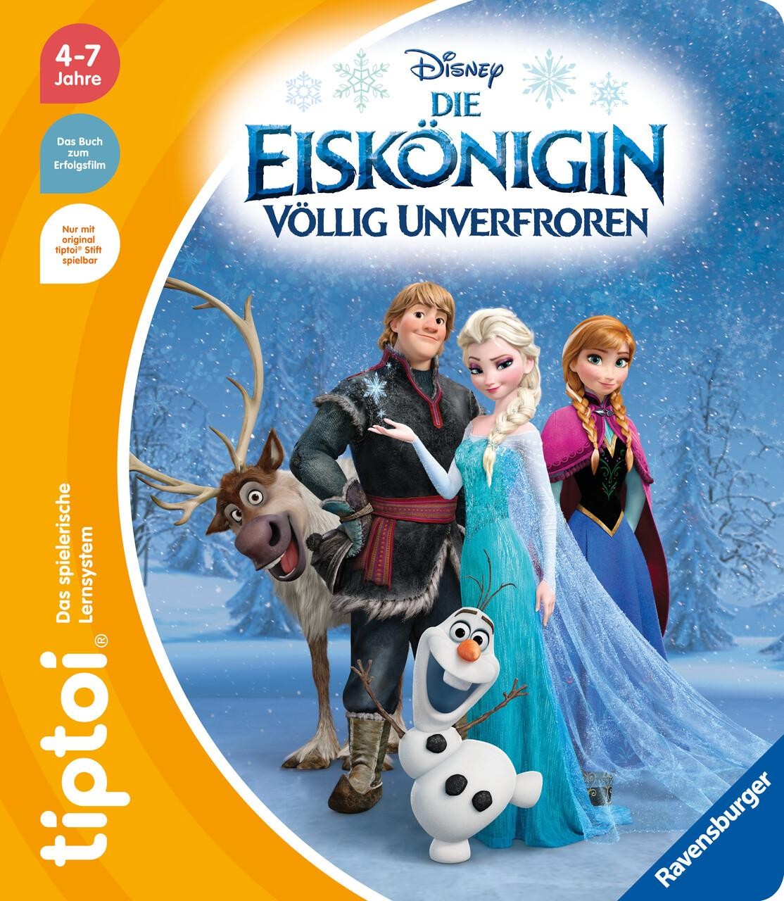 Ravensburger Unisex Tiptoi Disney Die Eiskönigin - Völlig Unverfroren Mehrfarbig Baby Größe 27 X 23,5 Mm - Bild 5