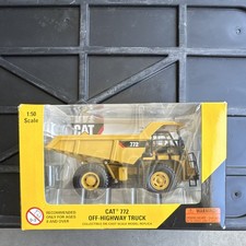 Norscot CAT 772 Off-Highway Truck Diecast Metal Model 1:50 Yellow/Black