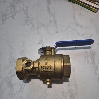 Lansdale Valve  2'' Test & Drain Valve - With 1/2  test orifice ￼