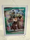 2025 Panini Prizm Football Green Shimmer Breece Hall #50