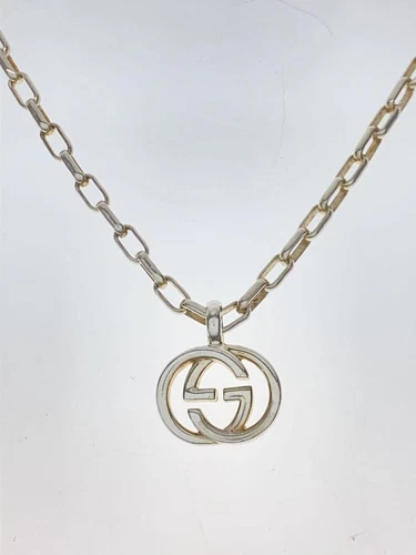 GUCCI SV925 Collana in argento con top da uomo usata