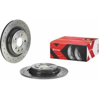 2X Brembo 08.A537.1X Bremsscheibe FüR Volvo V60 V70 S60 S80 XC70 XC70 VAN 155