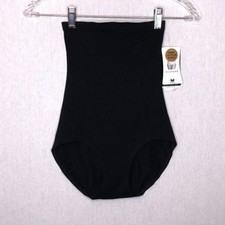 Wacoal Beyond Naked Cotton Shaping High Waist brief black small
