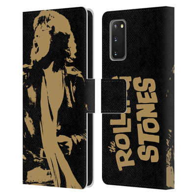 THE ROLLING STONES MICK JAGGER BRIEFTASCHE HUELLE AUS LEDER FÜR SAMSUNG HANDYS 1