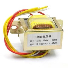 30VA Dual 9V Power Transformer 30W 220V-9V Transformer Input 220V 50Hz Output
