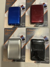 Aluminum Metal Wallet Business ID Credit Card Case Holder Anti RFID Scanning USA