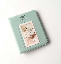 64 Pockets For Polaroid Photo Album Mini Instant 120mmx140mmx40mm, Green