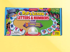 Lakeshore  HH695 POP  Learn Letters  Numbers 4 Learning Game 100 complete 