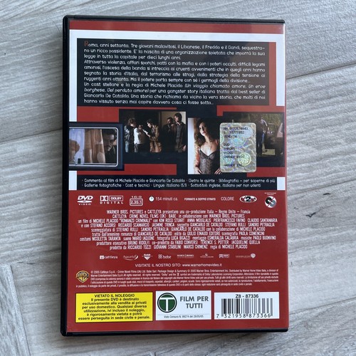 Romanzo Criminale DVD Favino Rossi Stuart Accorsi Scamarcio Placido 2005 - Foto 2 di 3