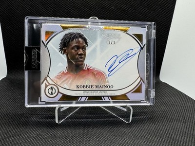 2024-25 Topps Dynasty UEFA KOBBIE MAINOO Dynasty Autograph On Card