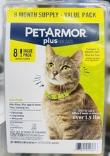 PetArmor Plus Flea  Tick Protection for Cats 8 month supply 