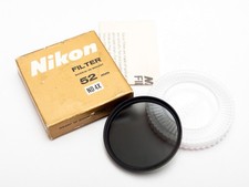 Boxed Vintage Mint NIKON Photo Filter, 52MM ND S 4X Nwutreal Density , w/case