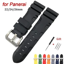 New Waterproof Watch Band Fit for Panerai Submersible Luminox Wristwatches Strap