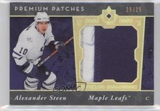 2006 Ultimate Collection Premium Swatches 20/25 Alexander Steen #PS-AS Patch 0af
