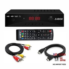Digital TV Converter Box Tv Tuner - for Analog HDTV Live 1080P with ATSC