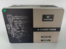 TECHING DM13 4-Cylinder Engine Model Kit – Open Box New – Metal Mechanical Assem