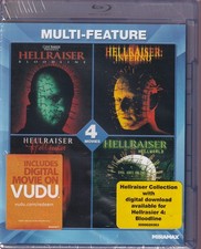 HELLRAISER MULTI-FEATURE 4-MOVIES  Blu-ray 1996-2000-02-05 / 2014 K2 