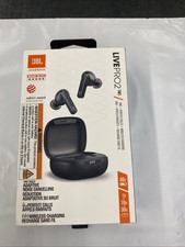 JBL Live Pro 2 In Ear Bluetooth Headphones - Black. New