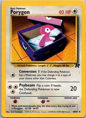 Porygon 48/82 | Team Rocket | Englisch | Pokémon TCG