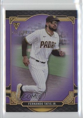 2022 Topps Triple Threads Amethyst 105/299 Fernando Tatis Jr #97 0g65