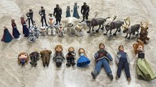 Lot Of 29 Frozen PVC Figures Elsa Anna Olaf S...