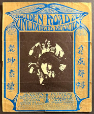 Golden Road POSTMARKED 1967 8" x 10" GRATEFUL DEAD FAN CLUB FLYER Stanley Mouse