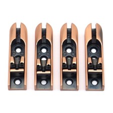 4 String Electric Bass Individual Tailpiece Single String Bass Bridge Red Copper