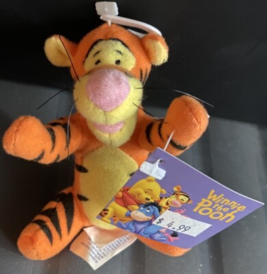 Vintage NEW Tags Applause Winnie the Pooh Tigger 4  Plush Stuffed Animal Toy NWT