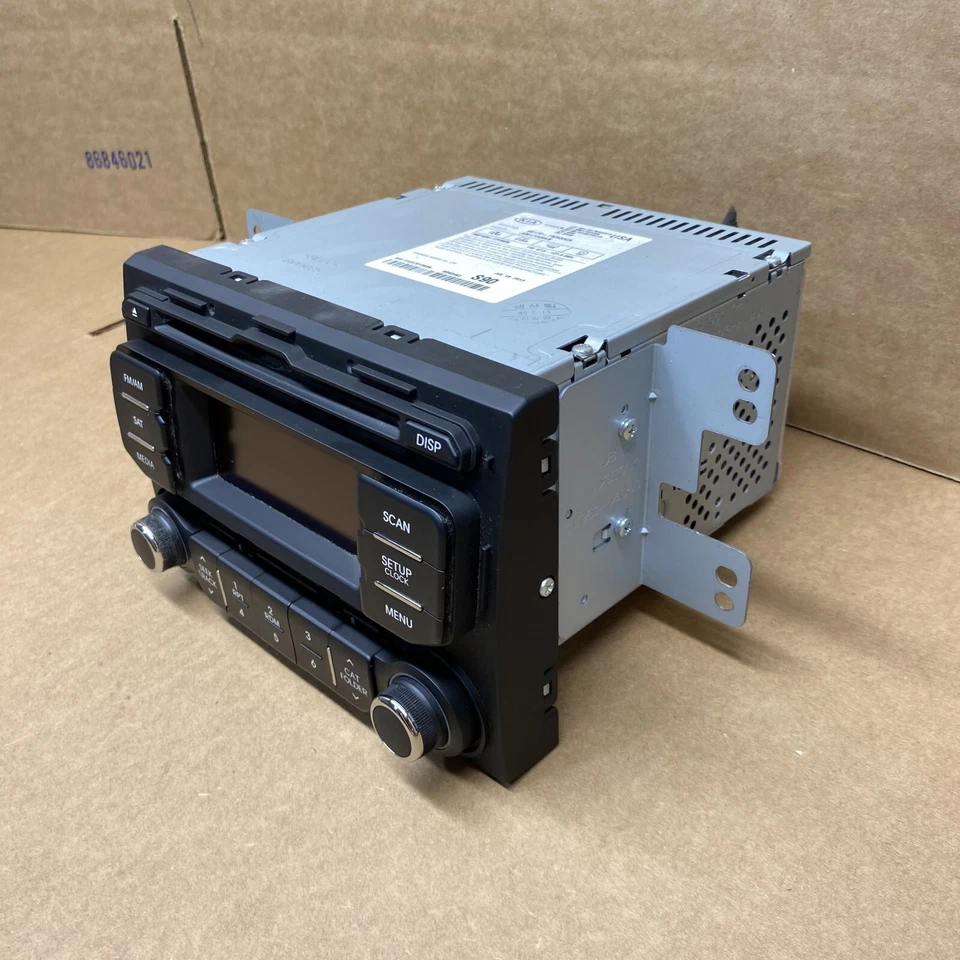 2012-2014 起亚 RIO 工厂收音机 CD 播放器 立体声 96170-1W900CA 原始设备制造商 — 第 4/4 张图片