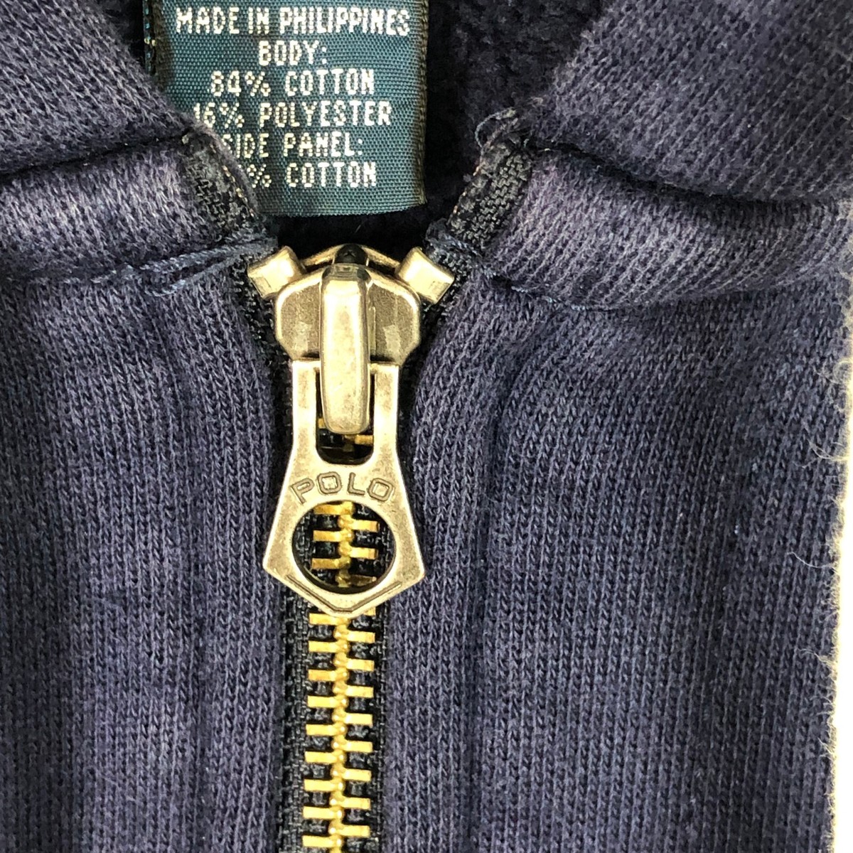 Vintage Polo Ralph Lauren Heavyweight Thick Thermal Zip Vintage Polo Ralph Lauren Heavyweight Thick Thermal Zip