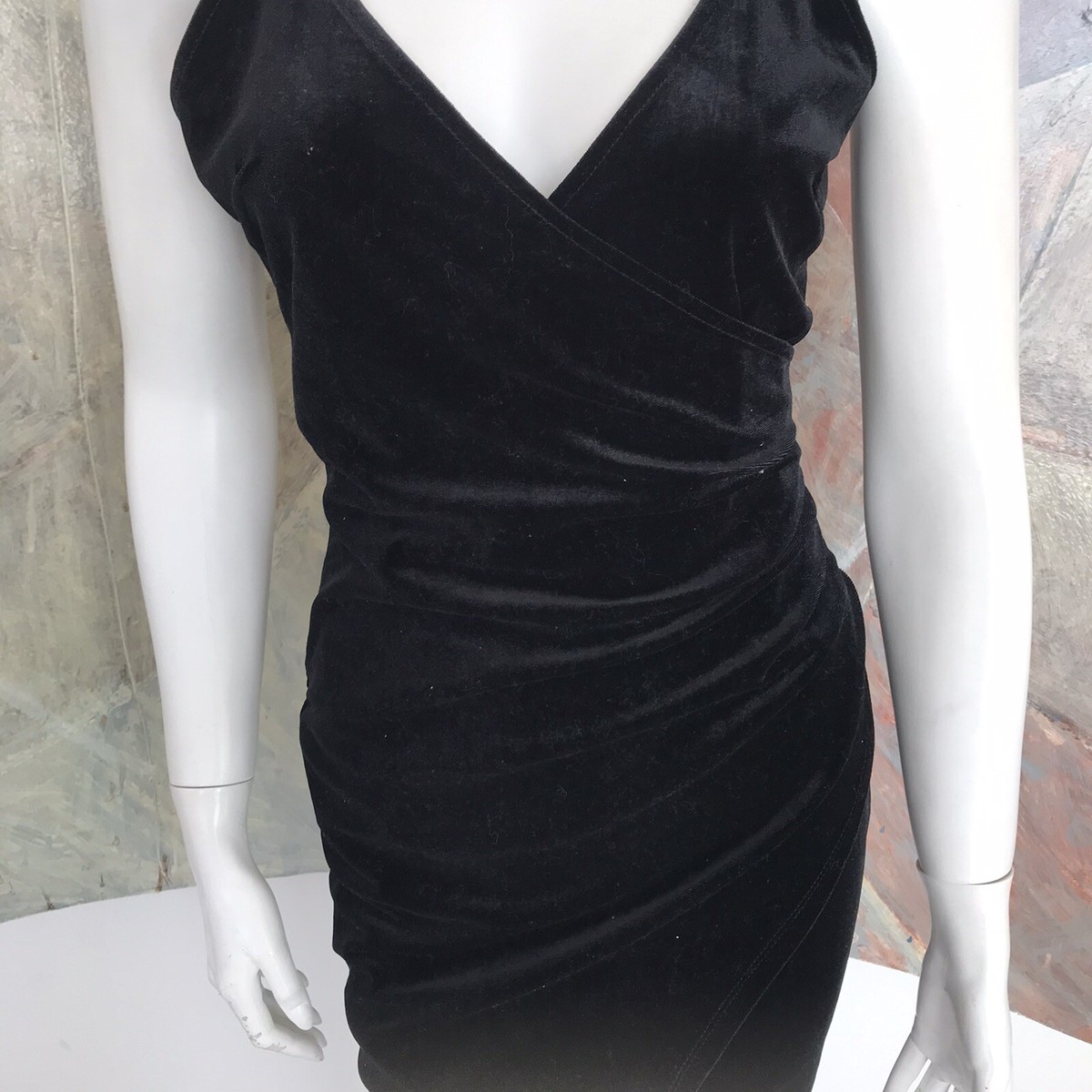 white christmas dresses Flocked Velvet Mesh Top main image 1