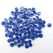 White Moon with Stars 49101-96 Millefiori COE 96 Glacial Art Glass Supplies