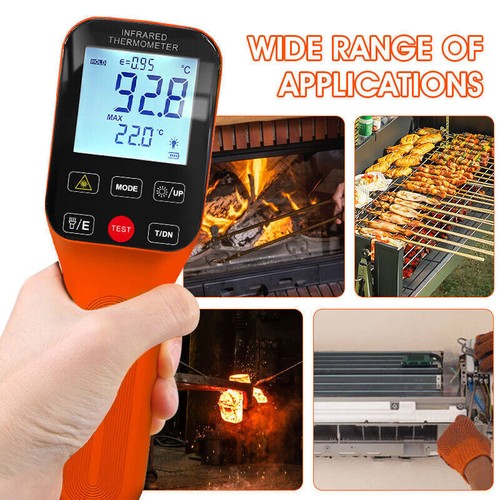 BTMETER Infrarot Thermometer Pyrometer Distanz 30:1 -50~1600°C IR Laser - Bild 8 von 12