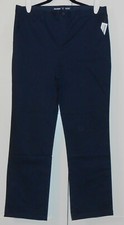 BOY'S OLD NAVY NAVY BLUE BUILT-IN FLEX UNIFORM PANTS - SIZE 20 PLUS