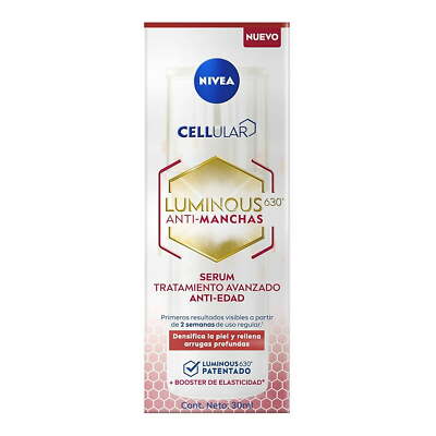 NIVEA Luminous630 AntiSpot 2-in-1 Anti-Age & Spot Serum 30ml - Hyaluronic Acid