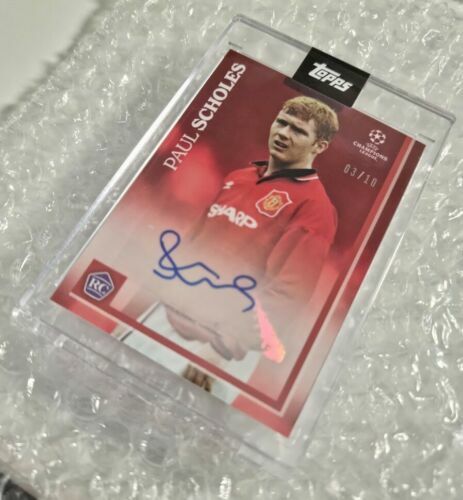 2023 Topps UCC Scholes かるい / Keane Dual Auto