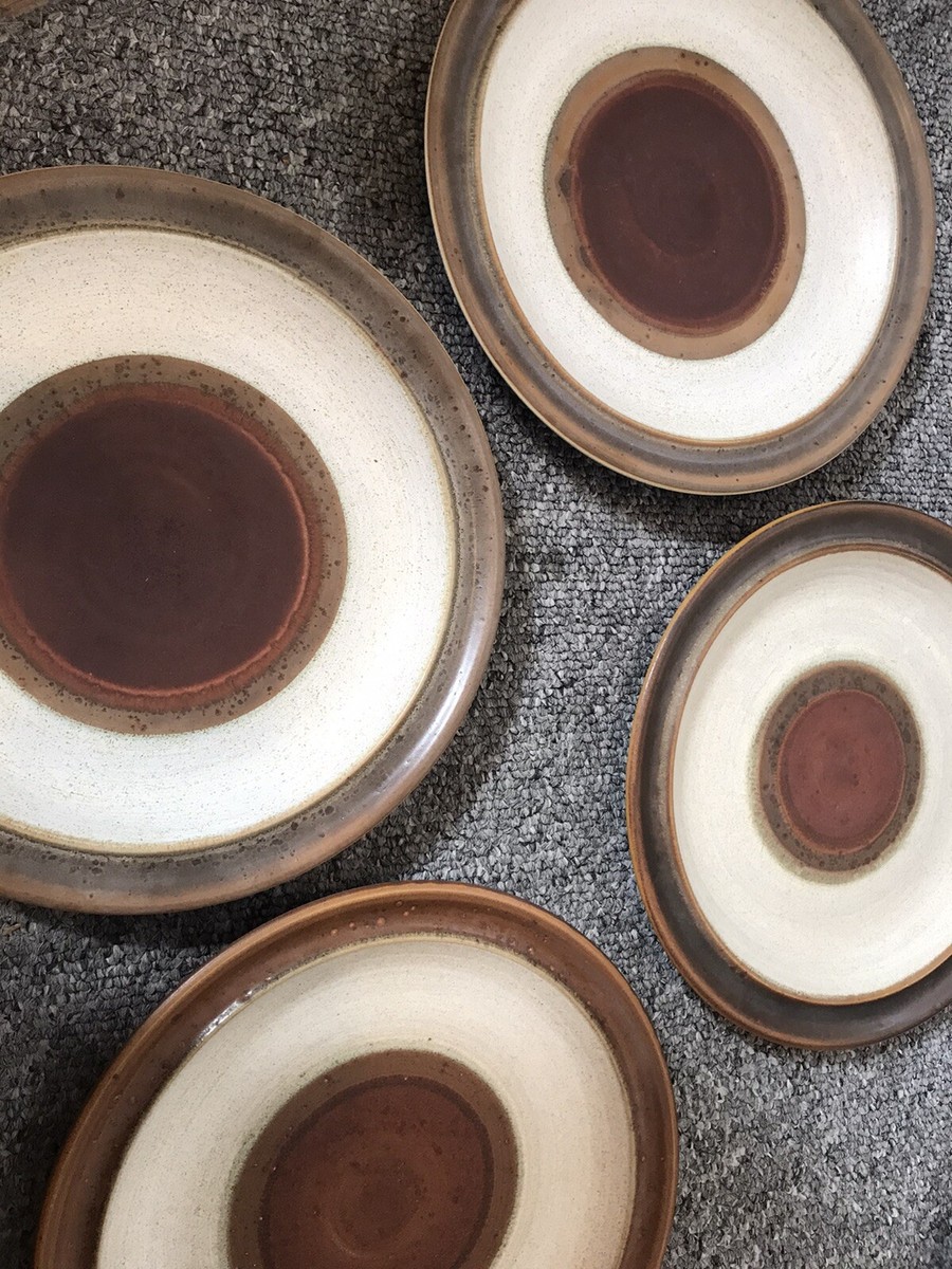 Potters Wheel Denby Brown Denby Potters Wheel X Side Plates
